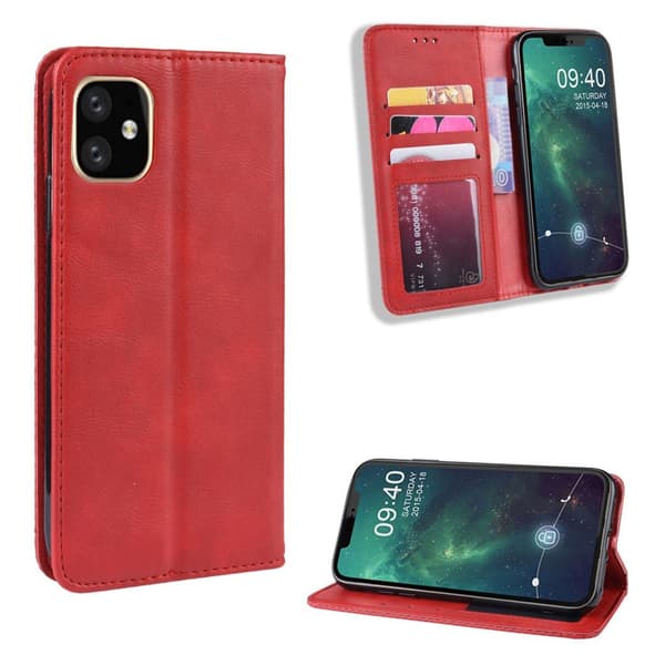Bofink Vintage iPhone 11 Pro Veske - Rød
