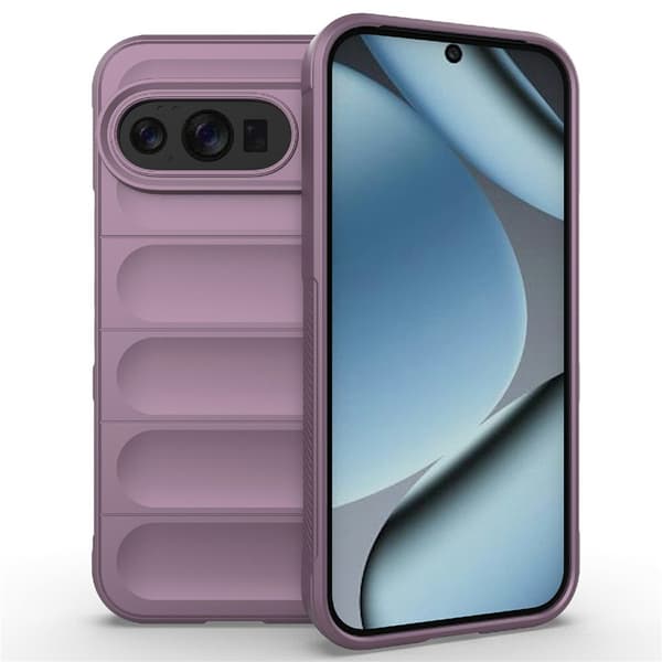 Blødt grebsformet Google Pixel 10 Pro / Google Pixel 10 cover - Lyselilla
