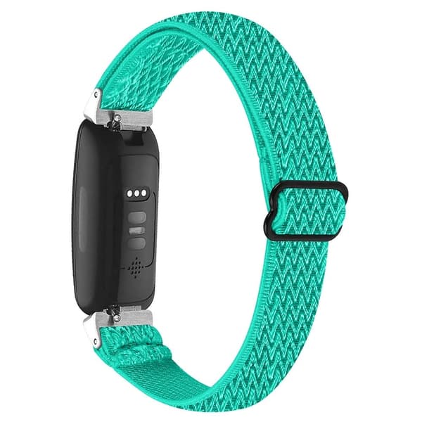 Fitbit Inspire 3 kudottu nailonhihna - Teal Väri