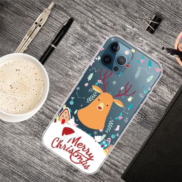 Juleveske til iPhone 14 Pro Max - Julehjort