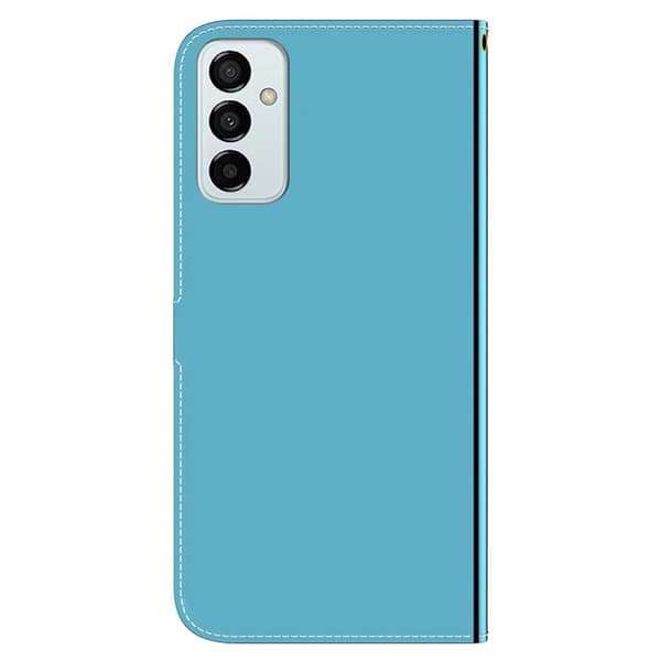 Mirror Samsung Galaxy M13 4G Flip Etui - Blå