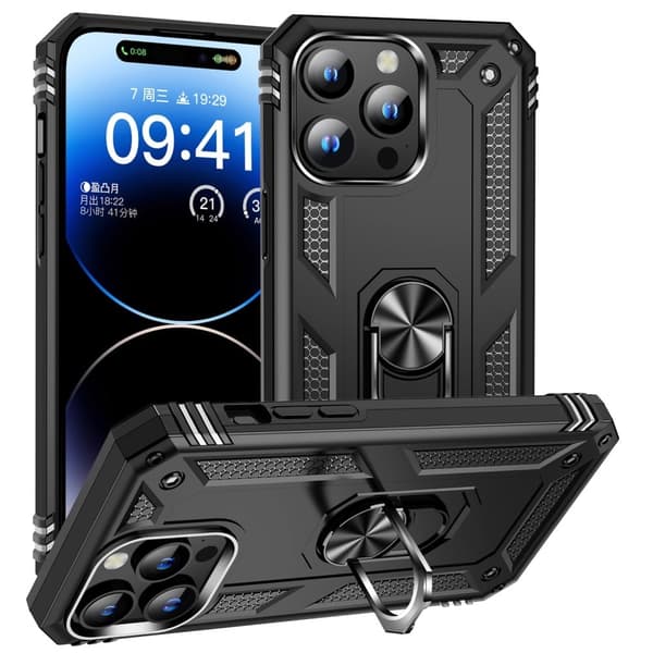 Bofink Combat iPhone 15 Pro Max Suojakotelo - Musta