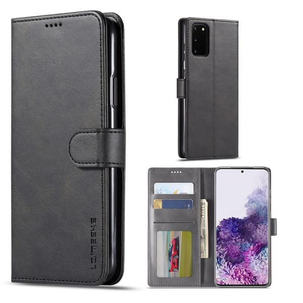 LC.IMEEKE Samsung Galaxy S20 Flip kotelot - Musta
