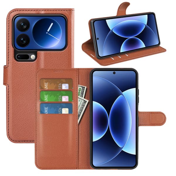 Classic Xiaomi 17 Pro Max fodral - Brun