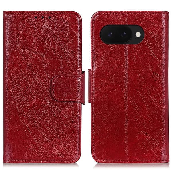 Neptune Læder Google Pixel 9a Flip etui - Rød