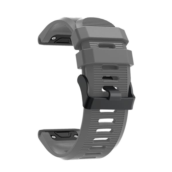 Garmin Fenix 5X Plus silikoneurrem - grå
