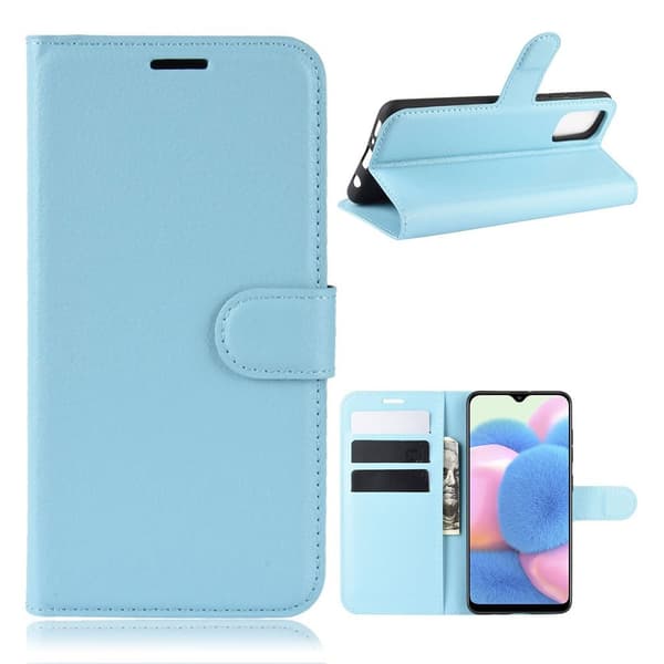 Classic Samsung Galaxy A41 Etui - Blå