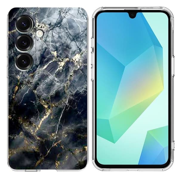 Abstract Samsung Galaxy A16 cover - Sort