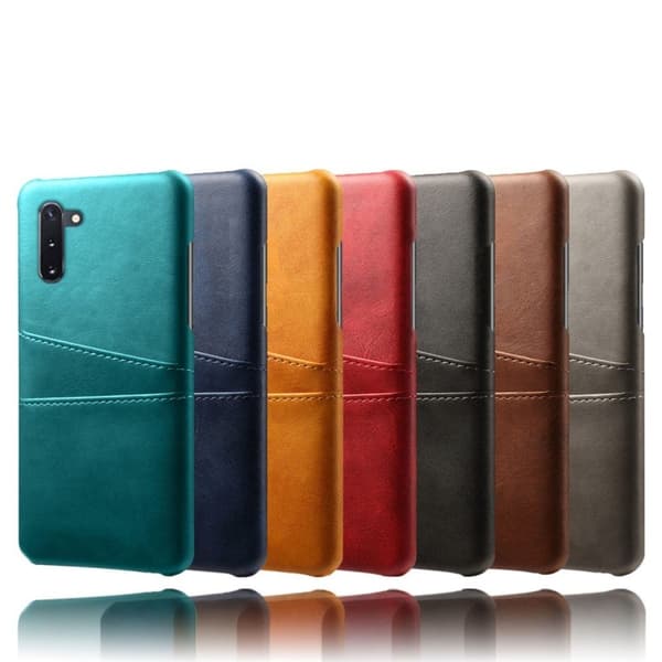 Dual Card Samsung Galaxy Note 10 kuoret - Musta