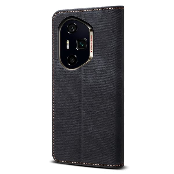 Jeans Honor 400 Pro flip etui - Svart