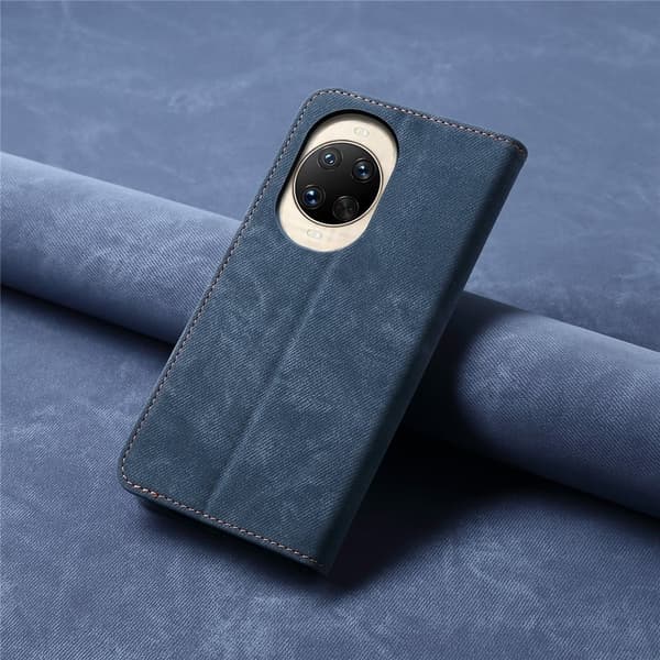 Jeans Huawei nova 14 5G flip case - Sininen