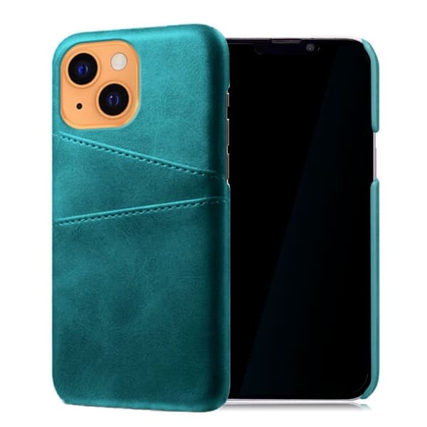 Bofink iPhone 13 Mini skal med korthållare - Grön