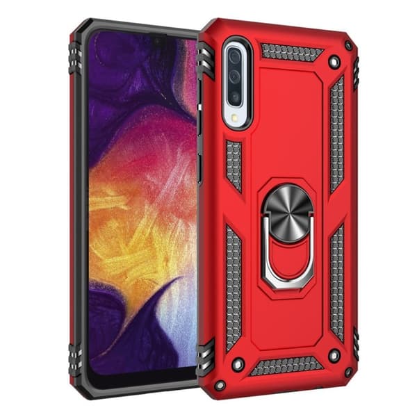 Bofink Combat Samsung Galaxy A50 kuoret - Punainen