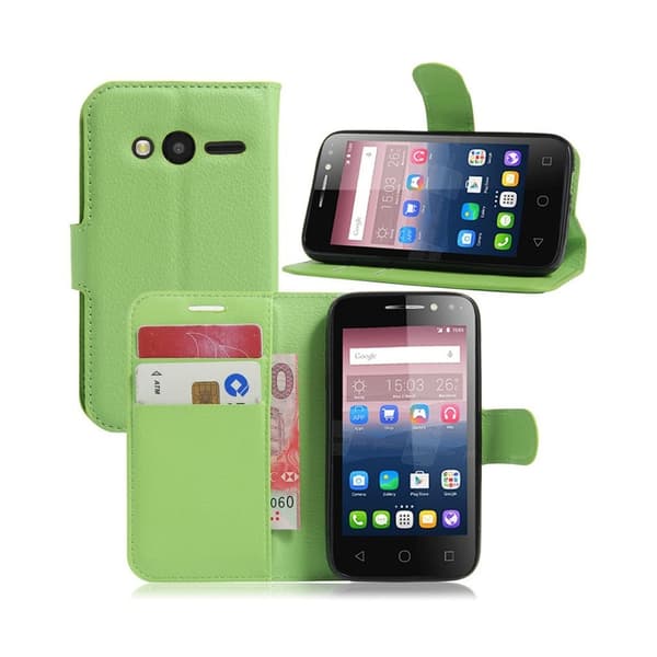 Mankell Alcatel OneTouch Pixi 4 (4) etui - Grønn