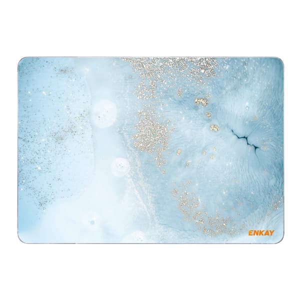 HAT PRINCE MacBook Pro 16 M1 / M1 Max (A2485, 2021) streamer light pattern style cover - Blå Og Blå