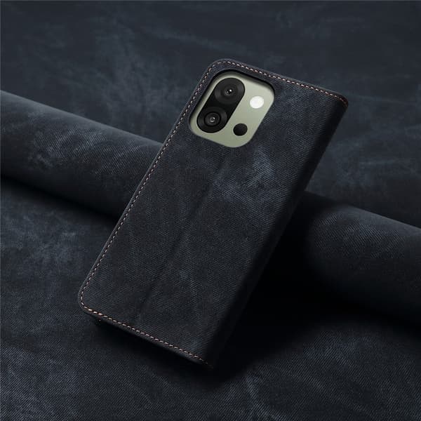 Jeans OnePlus 13s flip etui - Svart