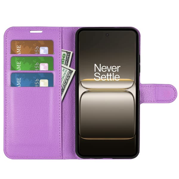 Classic OnePlus Nord CE5 flip etui - Lilla