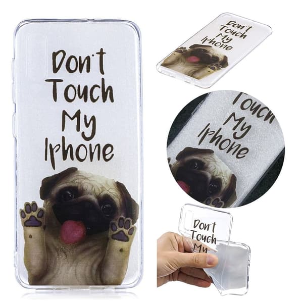 Samsung Galaxy A50 mønstret etui - Skøn Hund