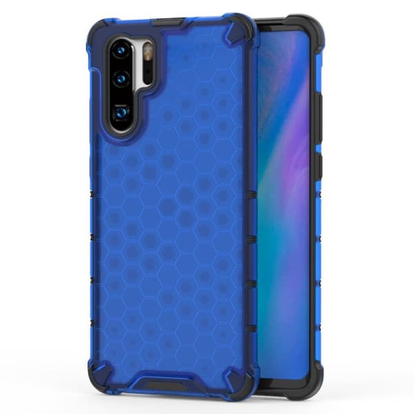 Bofink Honeycomb Huawei P30 Pro deksel - Blå