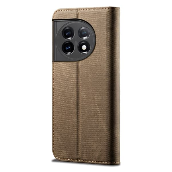 Jeans OnePlus 11 Flip Etui - Khaki