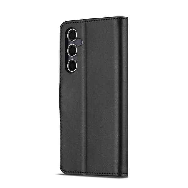 LC.IMEEKE Samsung Galaxy S26 flip case - Musta