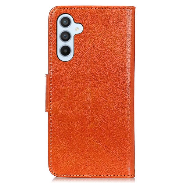 Neptune Læder Samsung Galaxy S26 Plus Flip etui - Orange