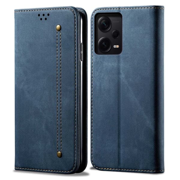 Jeans Xiaomi Redmi Note 12 Pro Plus fodral - Blå