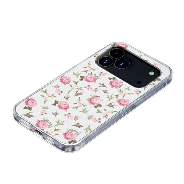 Imagine iPhone 17 Pro Max skal - Rosa Blomma