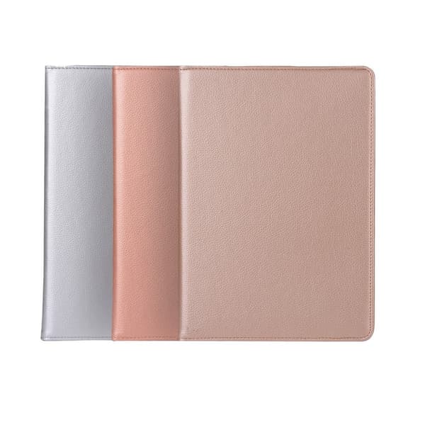 iPad Pro 10.5 Læder etui med roterende stand - Sølv