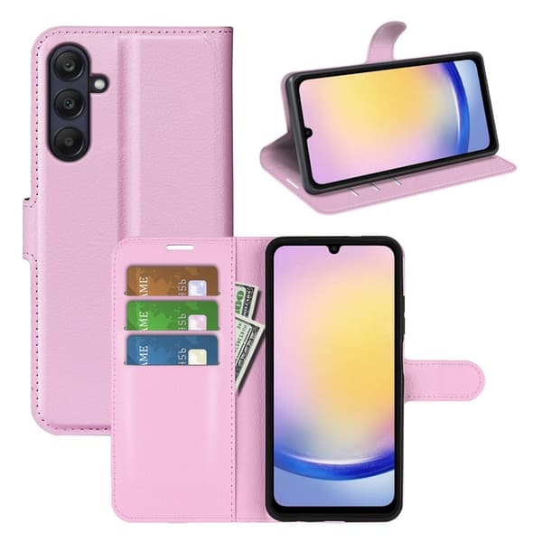 Classic Samsung Galaxy A26 flip etui - Rosa