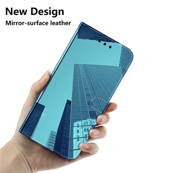 Mirror OnePlus Nord 2 5G Flippetui - Blå