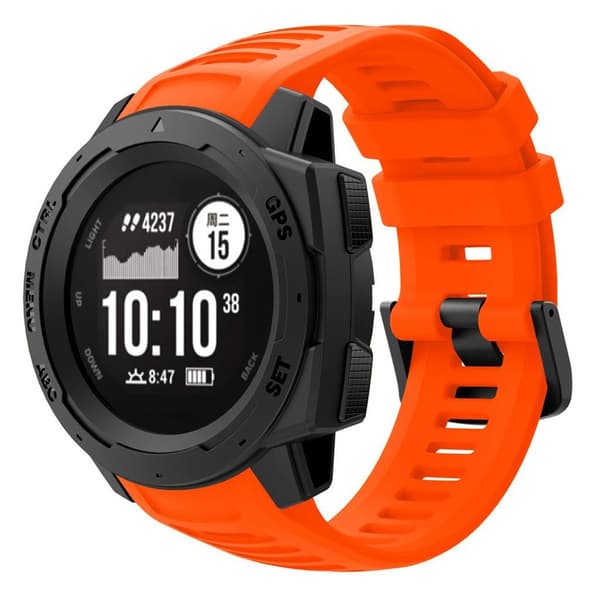 Garmin Instinct klockarmband i silikon - Röd