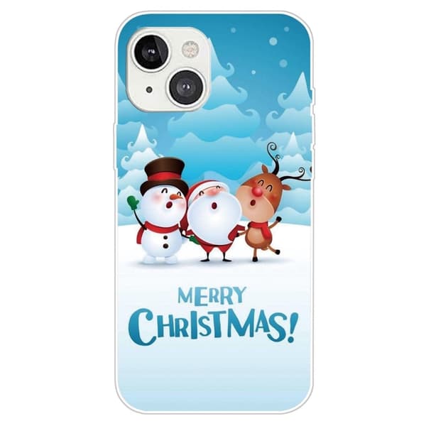 Juleveske til iPhone 14 Plus - Snømark Og Venner