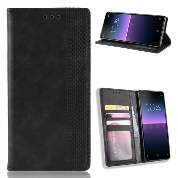 Bofink Vintage Sony Xperia 10 II Etui - Sort