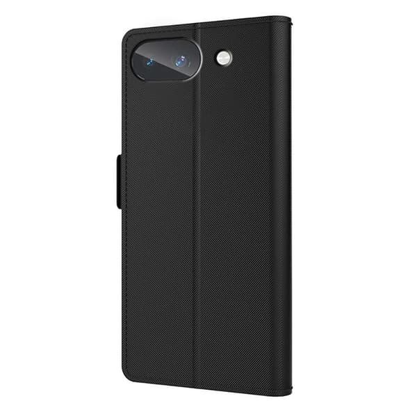 Google Pixel 10a etui med makeup-spejl i smart design - Sort