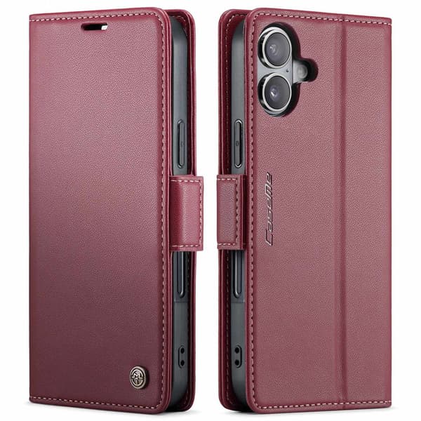 CaseMe iPhone 17 sileä kotelo - Punainen