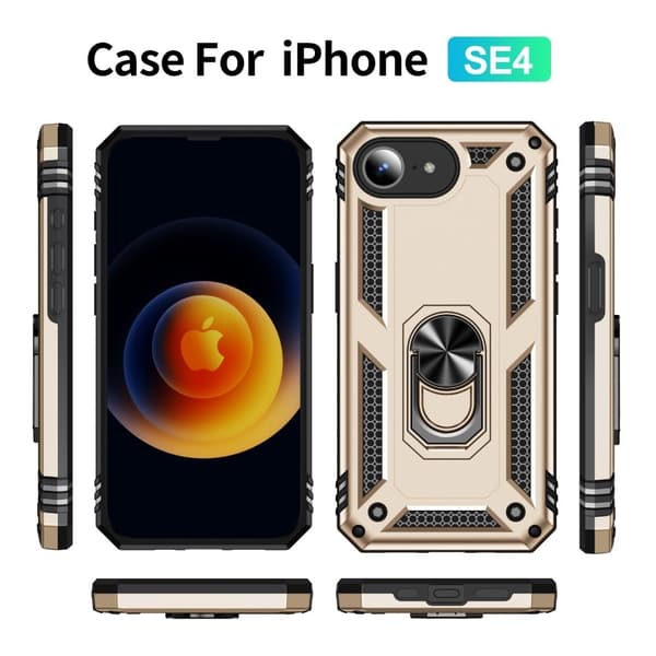 Bofink Combat iPhone 16e skal - Guld