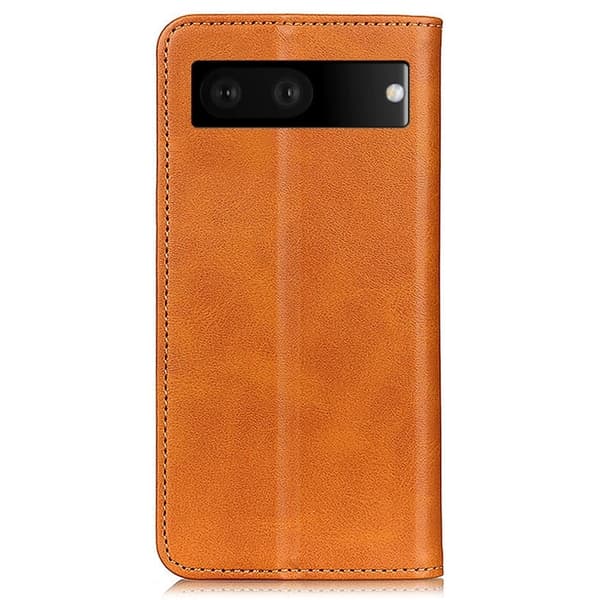 Äkta läder Google Pixel 7 fodral - Brun