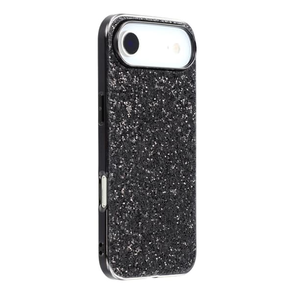 Glitter iPhone Air kotelot - Musta