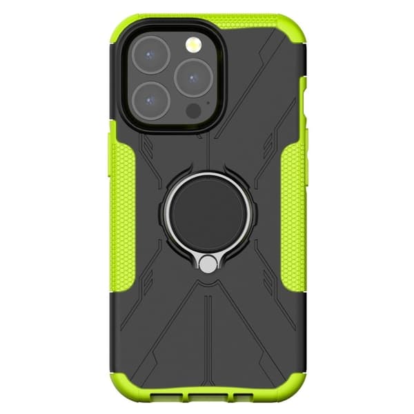 Kickstand-deksel med magnetisk ark for iPhone 13 Pro Max - Grønn
