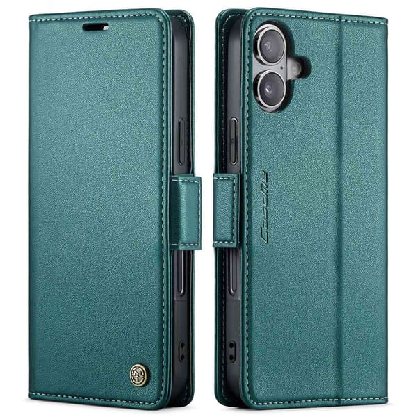 CaseMe iPhone 17 glatt etui - Grønn