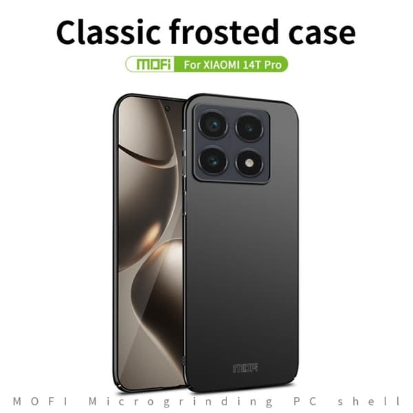 MOFI Xiaomi 14T Pro slim shield deksel - Svart