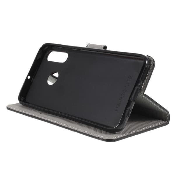Huawei P30 Lite konstläderfodral med tryck - Paisley