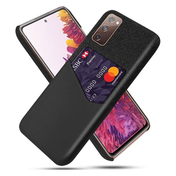 Bofink Samsung Galaxy S20 Fe 5g / S20 Fe Card Cover - Sort