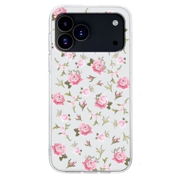 Imagine iPhone 17 Pro Max cover - Pink Blomst