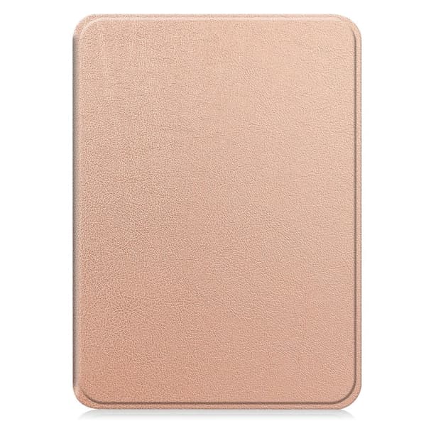 Amazon Kindle Paperwhite (2024) Etui Bumpresistent og PU E-Reader Cover Support Auto Wake / Sleep - Rødguld