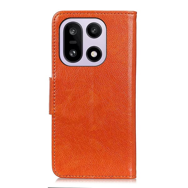 Neptune Læder OnePlus 15 Flip etui - Orange