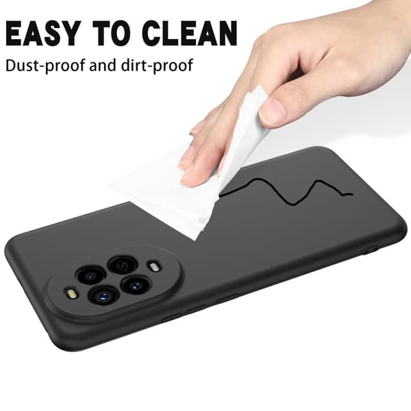 Matte Liquid Huawei Nova 14 Pro 5G silikone cover - Sort