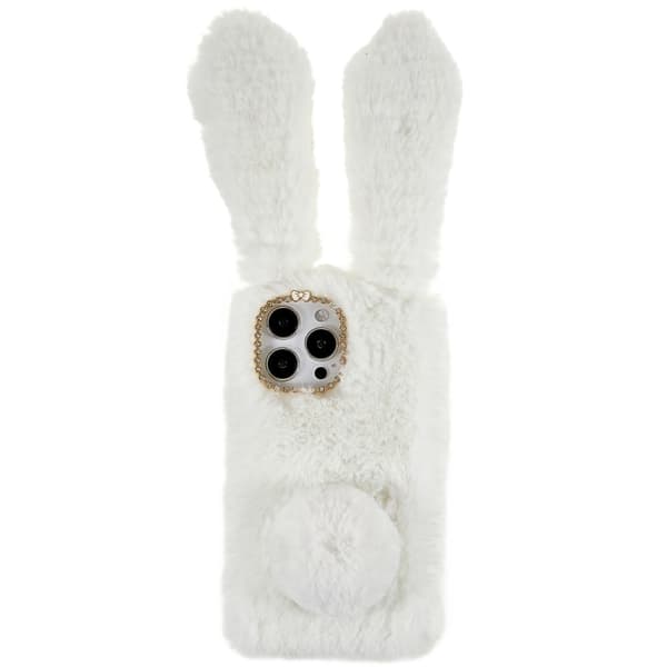 Bunny iPhone 14 Pro Suojakuori - Valkoinen