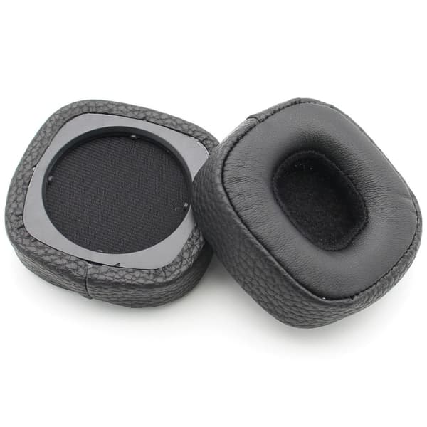 Marshall Major IV Headphone Earpads Protein Leather Replacement Earmuffs - Sort